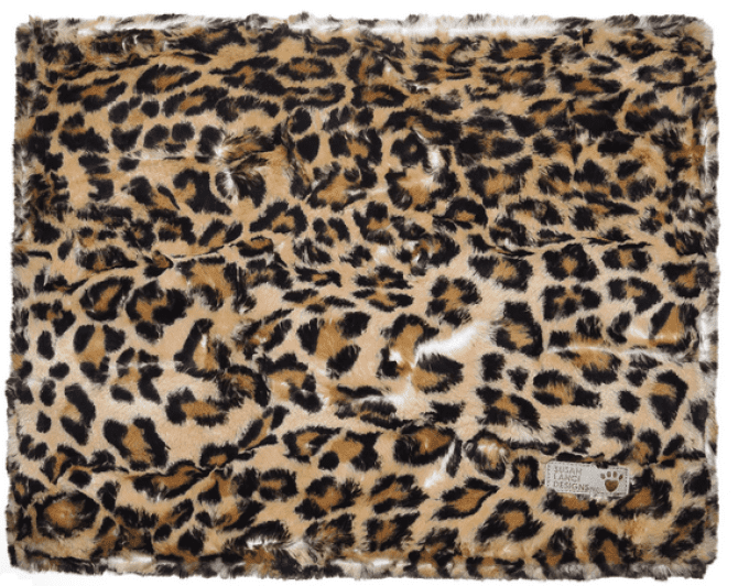 Couverture Susan Lanci Plush Cheetah