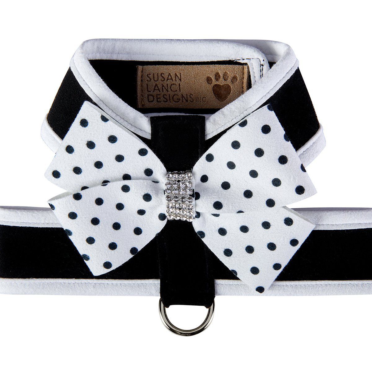 Harnais Susan Lanci Polka Dot Black